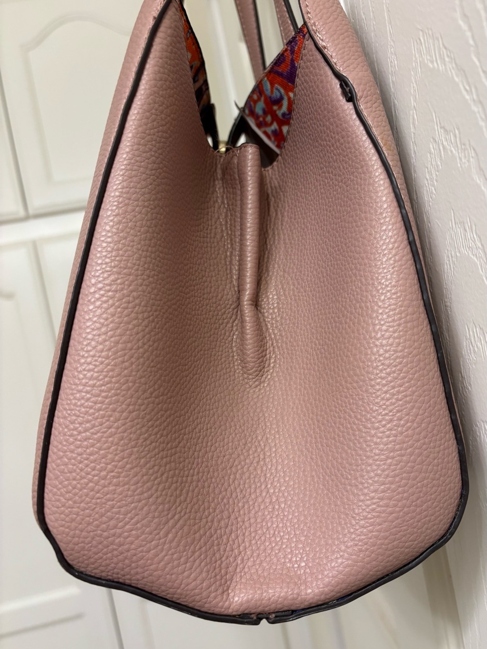 Nanette Lepore Arabelle large dusty lavender/pink satchel - Picture 4 of 8